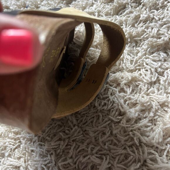 Birkenstock Arizona Big Buckle sandals Latte Cream color, made with Birko-Flor n - Picture 11 of 12